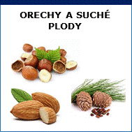 Orechy a suché plody